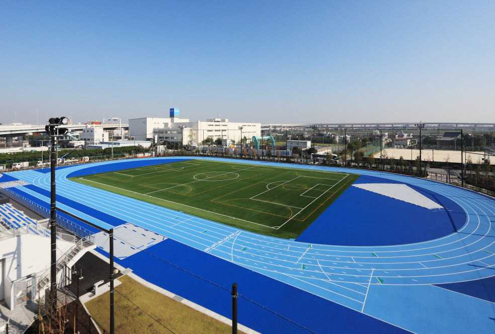 会場となるフクシ・エンタープライズ墨田フィールド